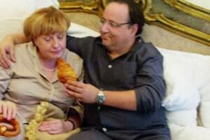 Smjela naslovnica francuskog magazina: Oland i Merkel doručkuju u...