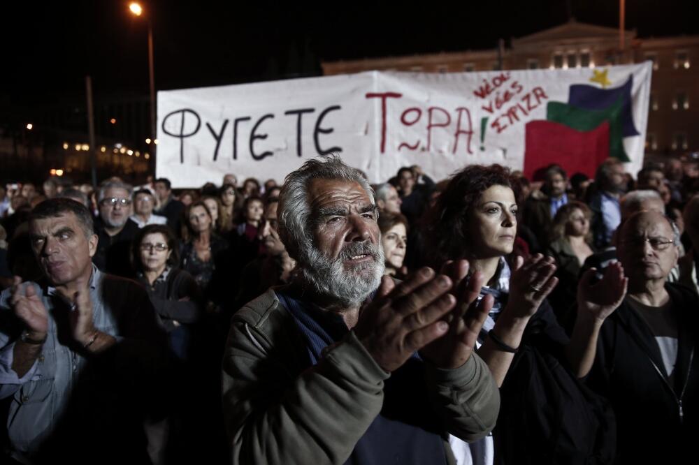 Atina protest, Foto: Reuters