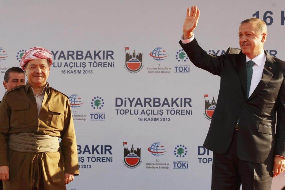 Masud Barzani, Redžep Tajip Erdogan, Foto: Reuters