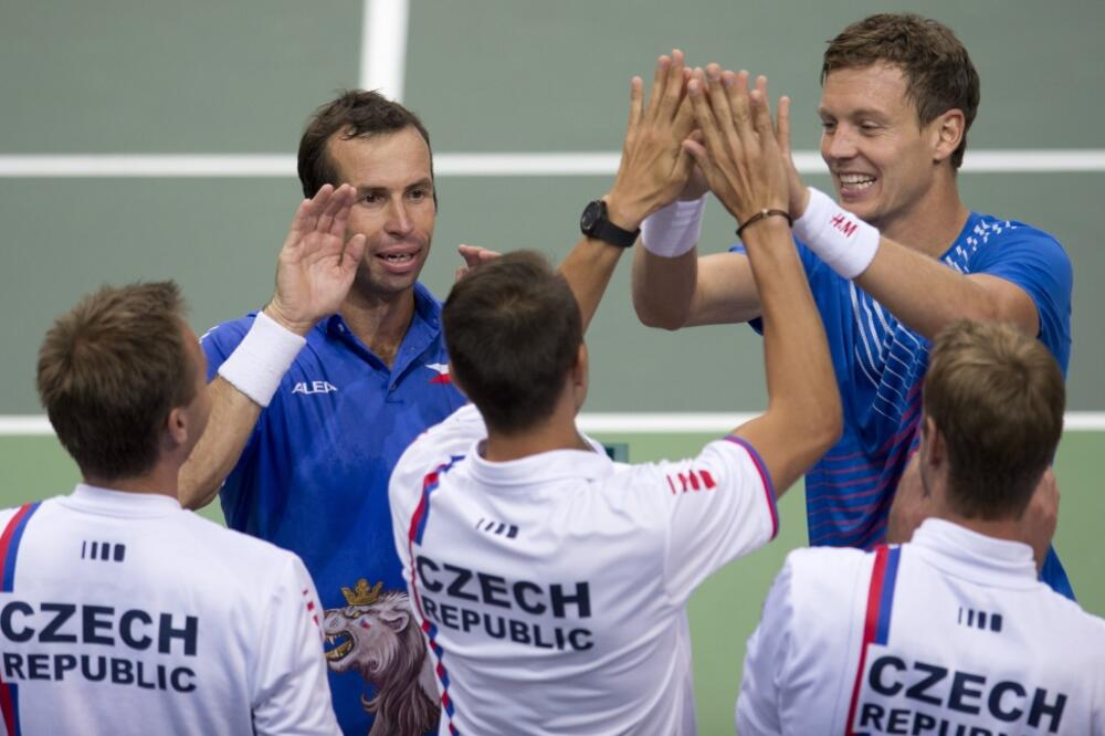 Teniseri Češke, Foto: Beta AP