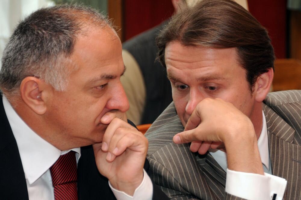 Lazović i Konjević, Foto: Boris Pejović