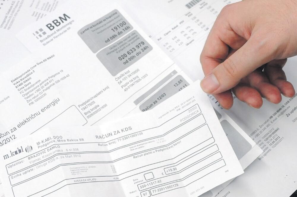 računi, Foto: Boris Pejović