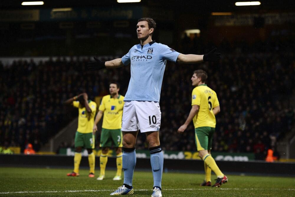 Edin Džeko, Foto: Reuters