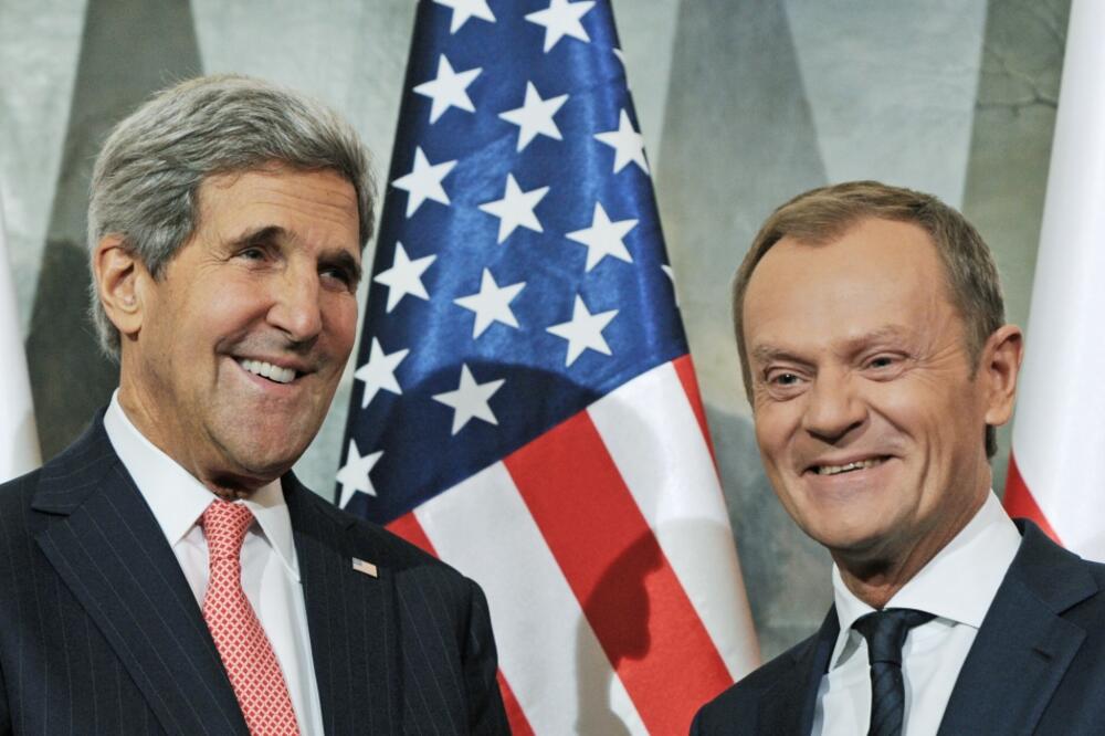 Džon keri i Donald Tusk, Foto: Beta/AP