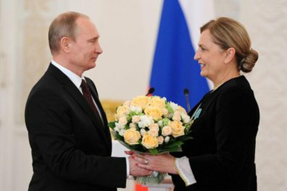 Vladimir Putin, Marijana Papić, Foto: Ministarstvo inostranih poslova