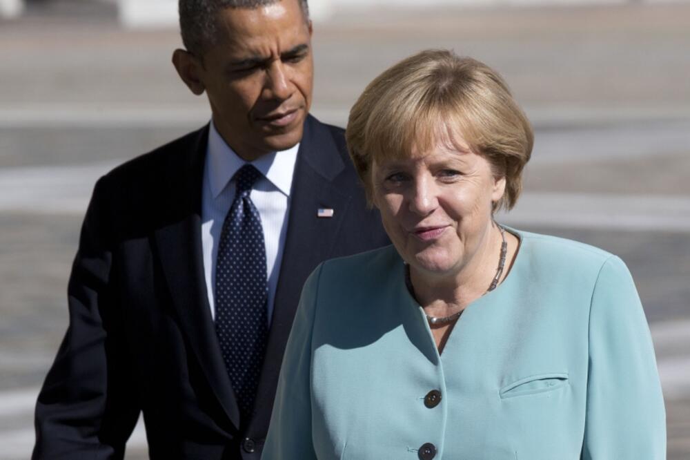 Barak Obama, Angela Merkel, Foto: Beta/AP