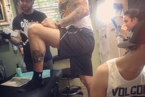 Peković istetovirao "Boj na Kosovu"