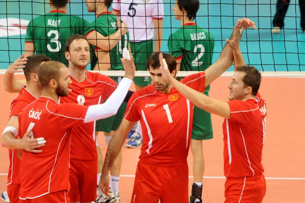 Crnogorski odbojkaši, Foto: Boris Pejović