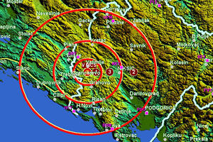 Slabiji zemljotres kod Vilusa