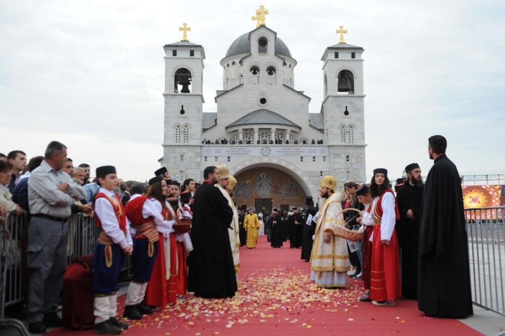 osveštenje hrama, hram, Foto: Savo Prelević