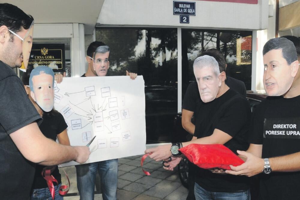 Poreska uprava, MANS performans, Foto: Luka Zeković