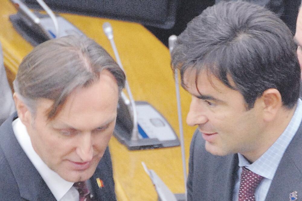 Ranko Krivokapić, Nebojša Medojević, Foto: Arhiva "Vijesti"