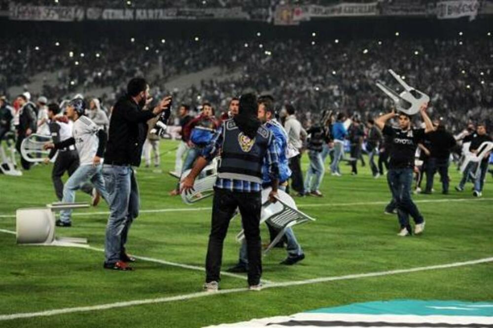 Bešiktaš Galatasaraj, Foto: Www.hurriyet.com.tr