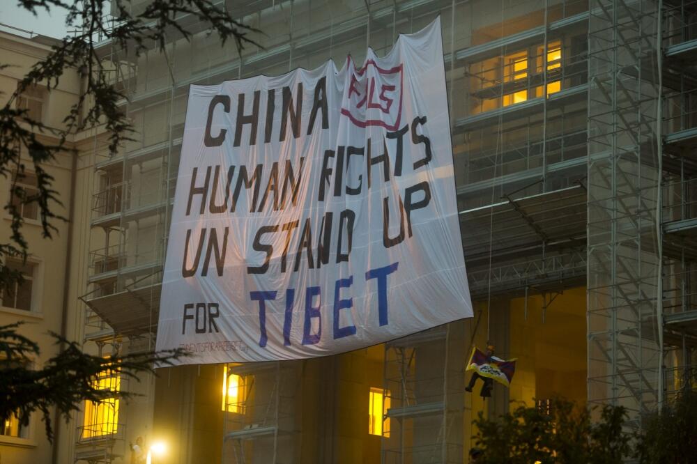 Slobodan tibet, ženeva, Foto: Beta/AP