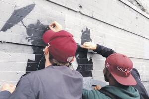 Benksijev oktobar u Njujorku: Borba fanova i vandala