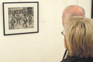 Retrospektiva Đorđa Ilića pred barskom likovnom publikom