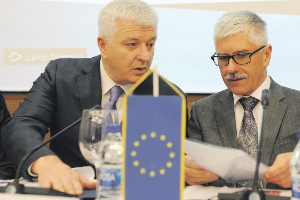 Duško Marković i Mitja Drobnič, Foto: Savo Prelević