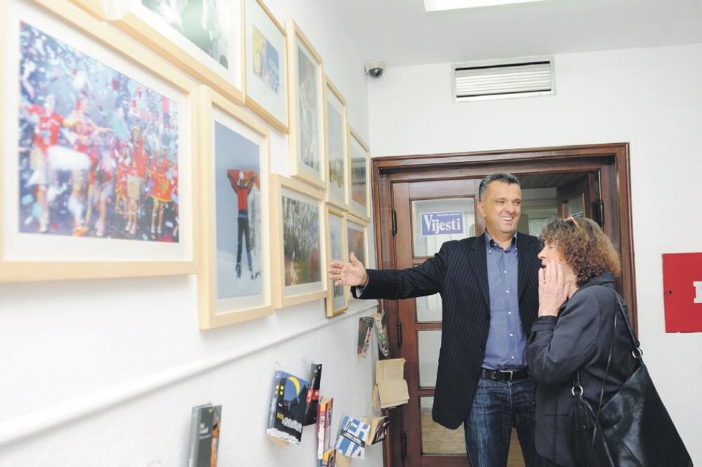 Željko Ivanović, Uta Capf, Foto: Savo Prelević