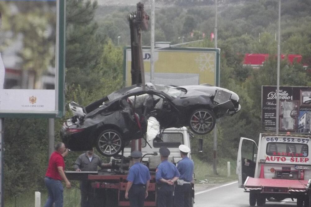 Luka Đurović, saobraćajna nesreća, Foto: Ivana Komnenić