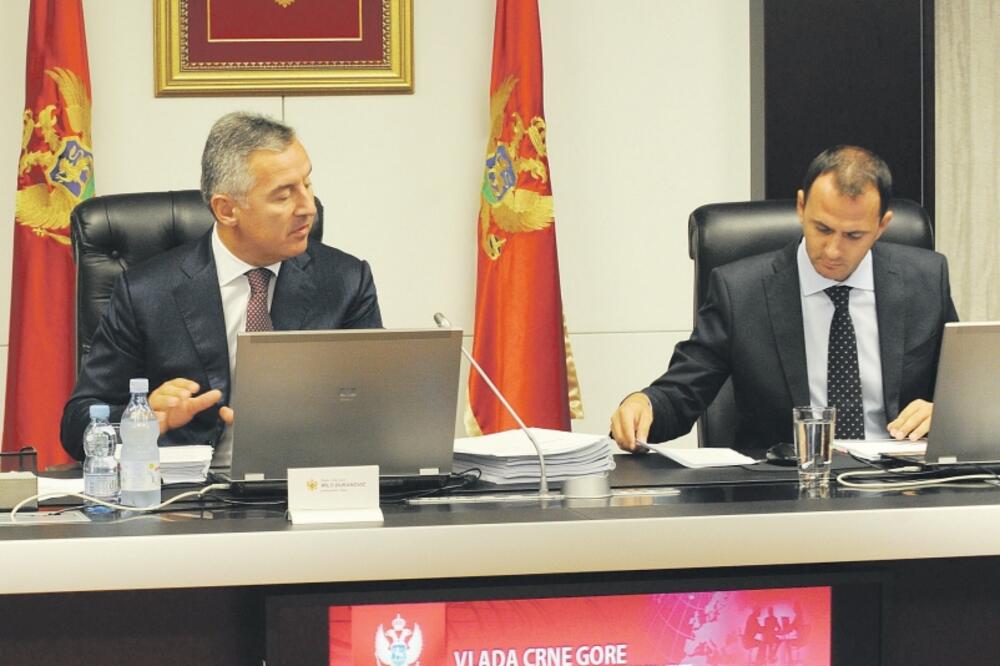 Milo Đukanović, Aleksandar Tičić, Foto: Savo Prelević