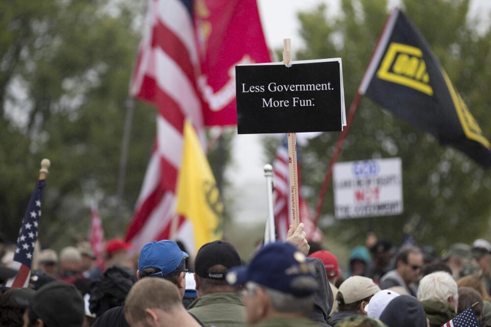 Protesti u Vašingtonu zbog krize američkog budžeta, Foto: Reuters