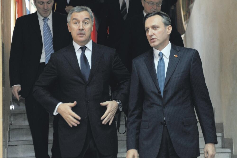 Milo Đukanović, Ranko Krivokapić, Foto: Savo Prelević