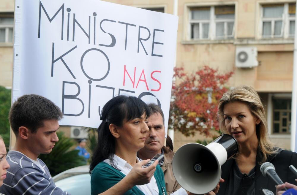 Sindikat medija, protest, novinari