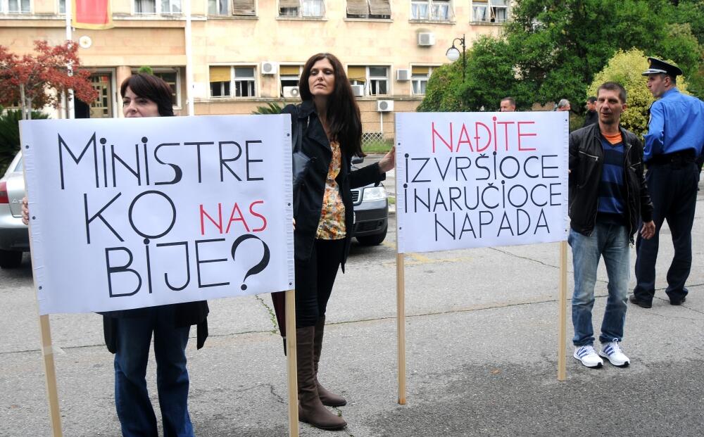 Sindikat medija, protest, novinari