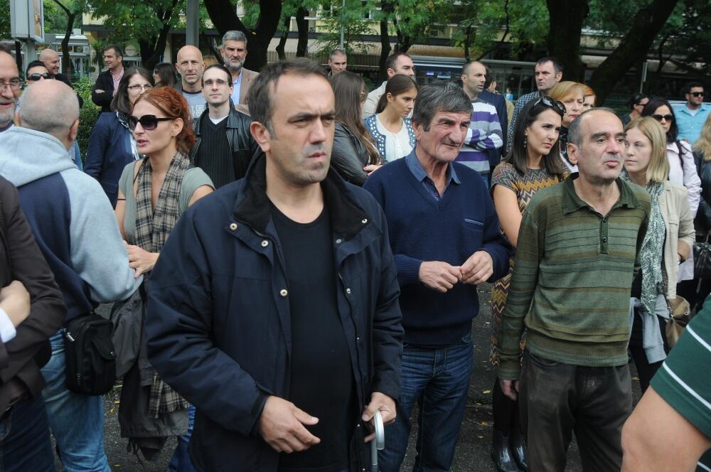 Sindikat medija, protest, novinari