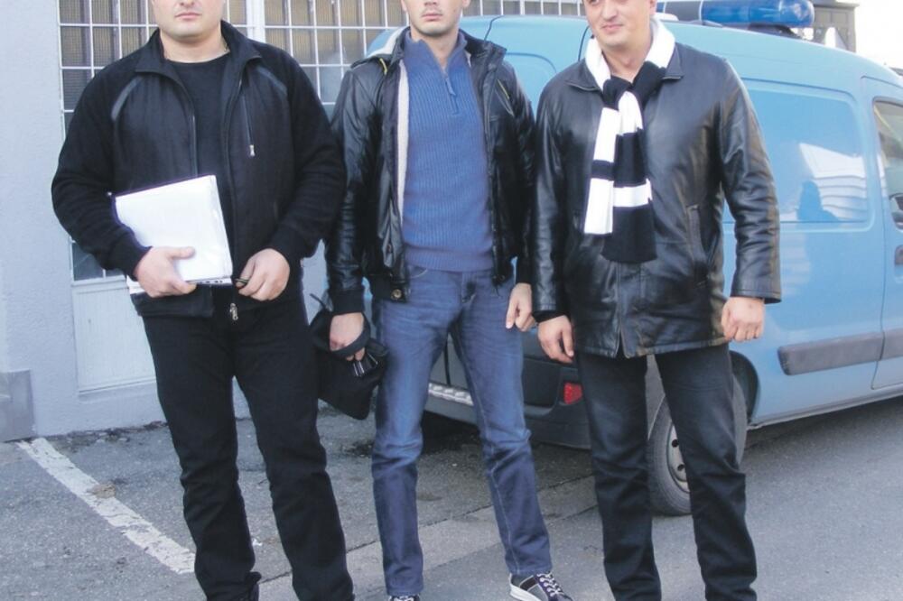Zoran Vasović, Zlatibor Vrhovac, Neđo Peković, Foto: Arhiva "Vijesti"