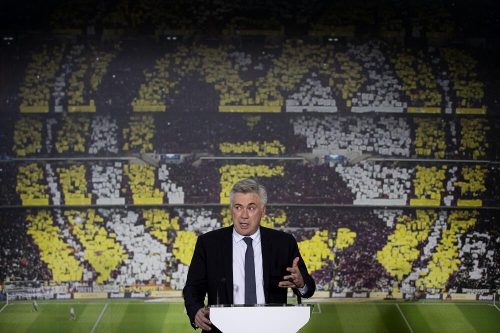 Karlo Anćeloti, Foto: Beta/AP