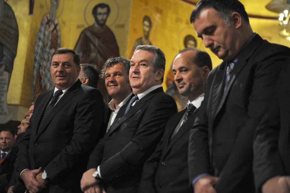 Hram Hristovog vaskrsenja, Emir Kusturica, Miomir Mugoša, Foto: Savo Prelević