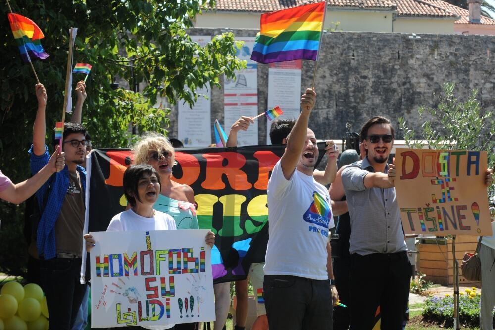 parada ponosa Budva, Foto: Savo Prelević
