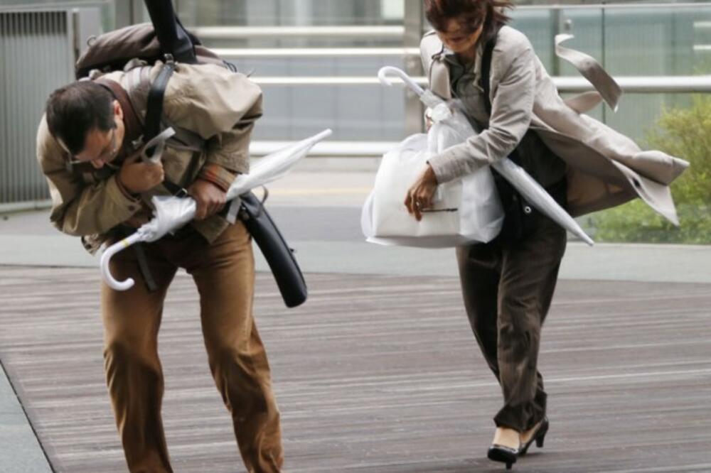 Tajfun, Kina, Foto: AP Photo/Koji Sasahara