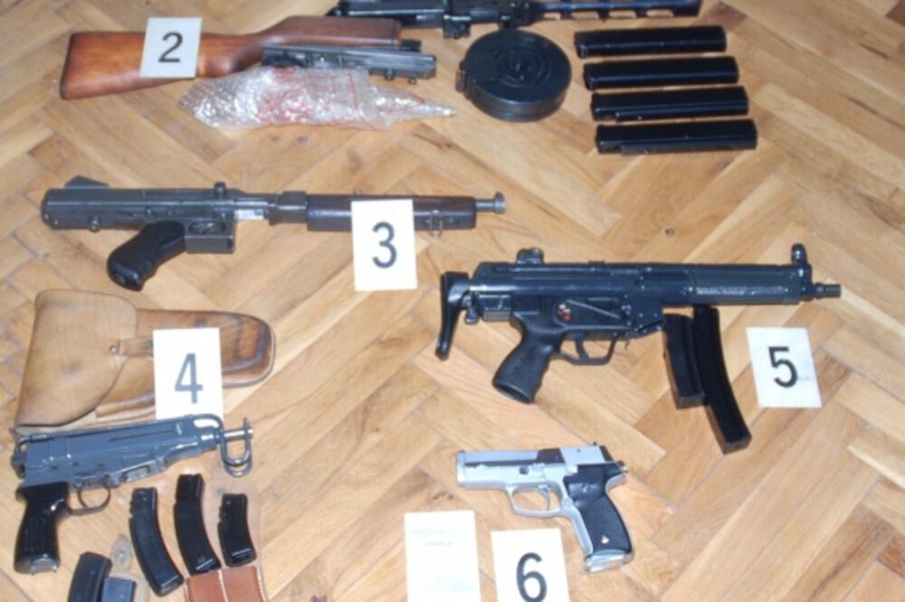 oružje, municija, Bijelo Polje, Foto: Uprava policije