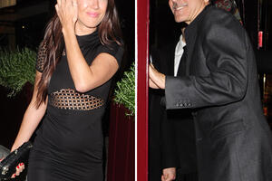Džordž Kluni ponovo u zagrljaju hrvatske ljepotice
