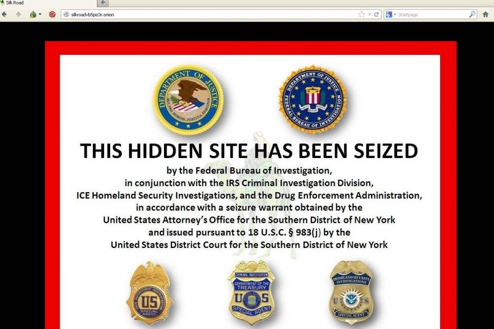 Silk road sajt, Foto: Newswhip.com