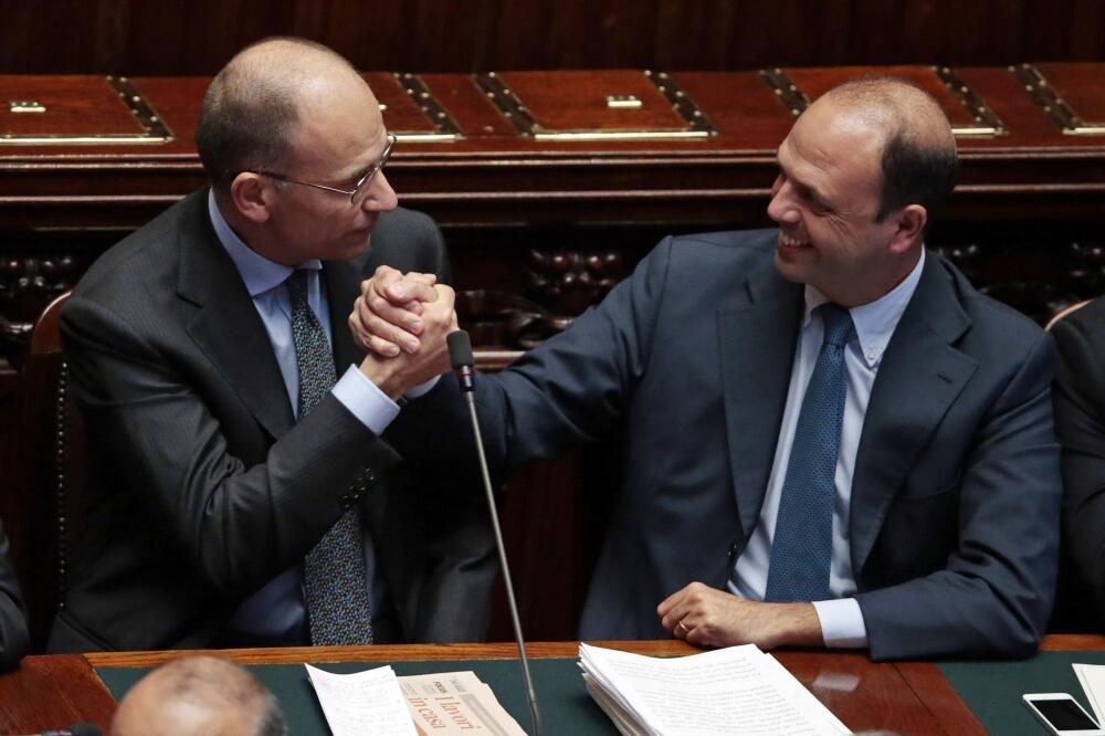 Enrika Lete, Anđelino Alfano, Foto: Reuters