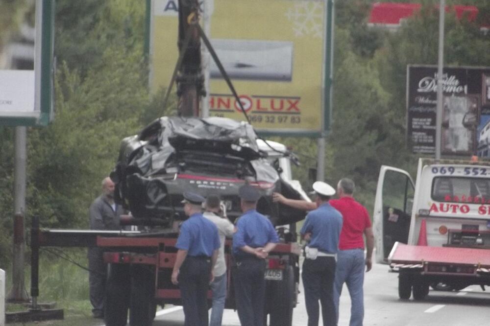 Luka Đurović, saobraćajna nesreća, Foto: Ivana Komnenić