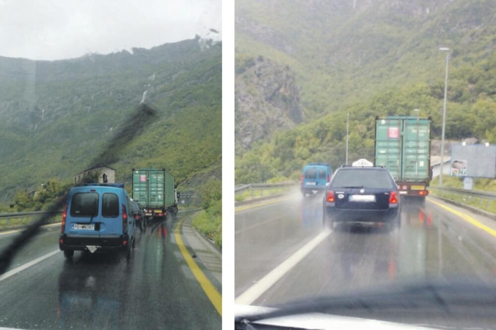 državni automobili, preticanje, Foto: Čitalac reporter