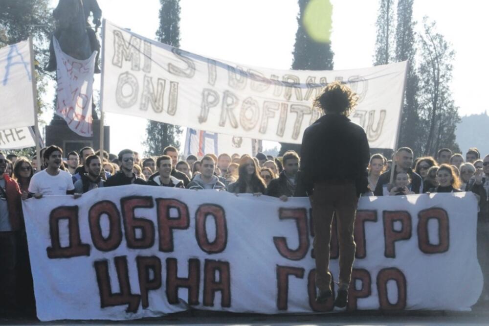 Protesti održani u novembru 2011, Foto: Luka Zeković