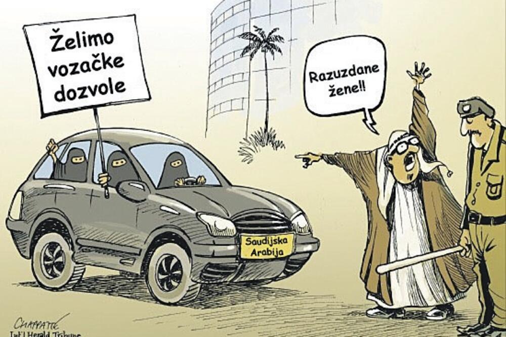 Saudijska Arabija vozači, Foto: International Herald Tribune