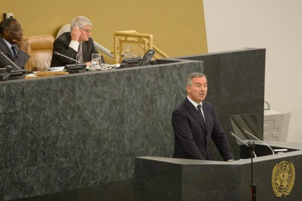 Đukanović u UN, Foto: Vlada Crne Gore