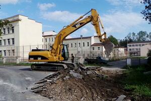 Cetinje: Počela rekonstrukcija Ulice Jaroslava Čermaka