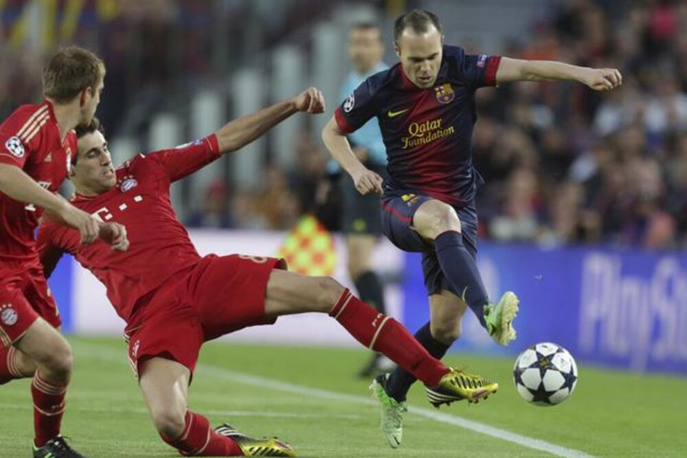 Havi Martinez, Andres Inijesta, Foto: Beta/AP