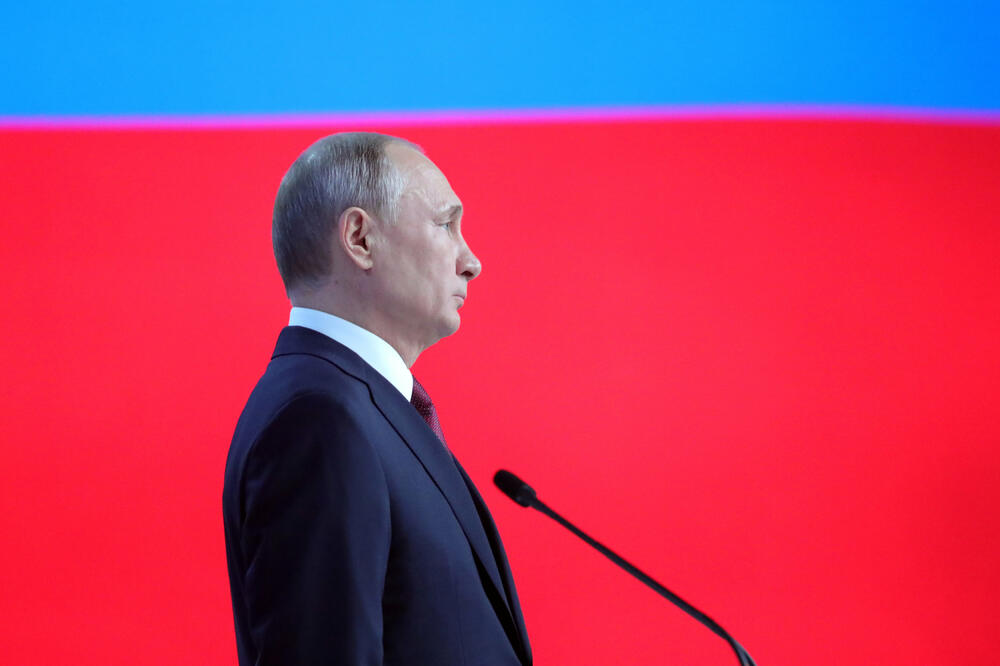 Putin u obraćanju ruskoj skupštini, Foto: Reuters