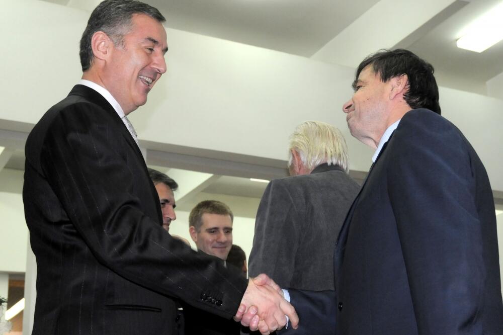 Milo Đukanović, Milovan Janković, Foto: Arhiva "Vijesti"