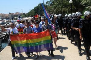 Delegacija LGBT Foruma Progres na Povorci ponosa u Beogradu