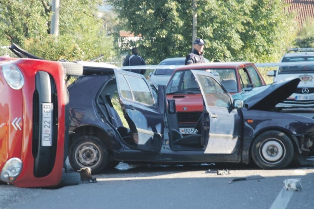 Nikšić udes, Foto: Darko Bulatović