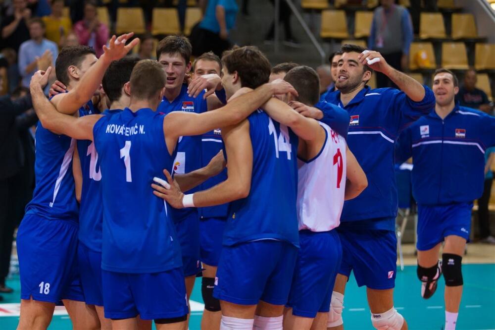 Odbojkaši Srbije, Foto: Cev.lu
